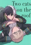 Two cats on the roof / をめ