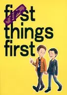 First things first / Onose / Tetsu