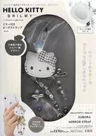 有贈品)HELLO KITTY×BRILMY隨時可以快速修改的附鏡子的串珠掛件BOOK