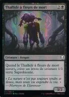 [C]:【法语版】【FOIL】Deathbloom Thallid/死花的沙拉