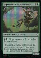 [C]:【法语版】【FOIL】Llanowar Envoy/拉诺瓦露的特使