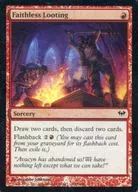 [C] ： 【FOIL】Faithless Looting/信仰無き物あさり