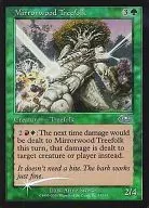 83/143 [U] : 【 PLS 】 【 FOIL 】 Mirrorwood Treefolk / Millerwood Tree Fork