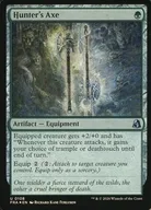0108[U]：【FRA】【FOIL】Hunter‘s Axe/狩人の斧