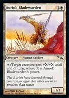 3/306[U]:【MRD】【FOIL】Auriok Bladewarden/Orico的刀片號