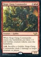 032/062[R]:【EVG】【FOIL】Siege-Gang Commander/包围攻击的司令官