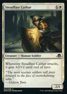 [C] : [FOIL] Steadyfast Cathedral / The Unmoved Holy Warrior