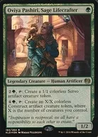 [R]:【FOIL】Oviya Pashiri，Sage Lifecrafter/造命的賢者，Ovia Parsley