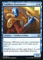 [C]:【FOIL】Vedalken Blademaster/維達爾肯的刀刃高手