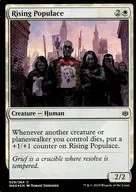 [C]:【FOIL】Rising Populace/站起来的民众