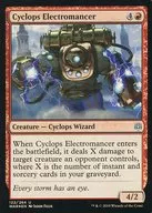 [UC]:【FOIL]Cyclops Electromancer/Cyclops的電術師