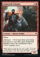 [C]:【FOIL】Embereth Paladin/Embares的聖騎士