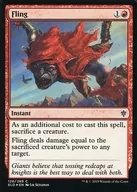 [C]:【FOIL】Fling/扔出去