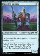 [C]:【FOIL】Jousting Dummy/馬上槍的練習台
