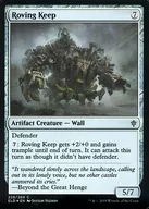 [C]:【FOIL】Roving Keep/守護堡壘