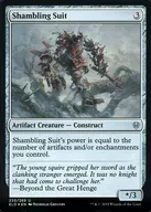 [UC]:【FOIL]Shambling Suit/搖晃鎧甲