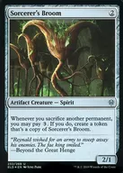 [UC]:【FOIL]Sorcerer's Broom/魔法师的扫帚