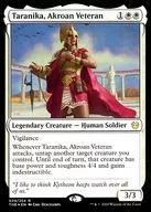 [R]:【FOIL】Taranika，Akroan Veteran/Acros的老兵，Tarania