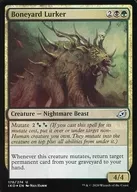 [UC]:【FOIL]Boneyard Lurker/骨冢潛