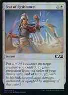 [C]:【FOIL】Feat of Resistance/抵抗的妙招