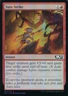 [C]:【FOIL】Sure Strike/確實的一擊
