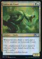 [UC]:【FOIL]Lorescale Coatl/知識鱗的Core to