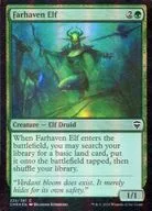 [C]:【FOIL】Farhaven Elf/他方地的精靈