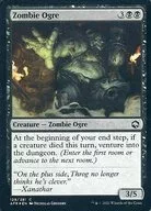 129/281[C]：【AFR】【FOIL】Zombie Ogre/ゾンビ・オーガ