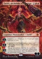 285[Mythic Rare]:【AFR】【FOIL】【無國境版】Zariel Archduke of Avernus/阿凡諾斯的大公，ザリエル