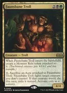 0203[R]：【WOE】【FOIL】Faunsbane Troll/フォーン忌みのトロール