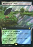 1125[R]：【WHO】【サージFOIL】【拡張アート版】Waterlogged Grove/冠水樹林帯