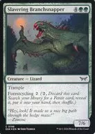 0198 C]:【DSK】【FOIL】Slavering Branchsnapper/流口水的樹枝碎