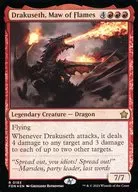 0193 [R] : [FDN] [FOIL] Drakuseth Maw of Flames, ドラクセス