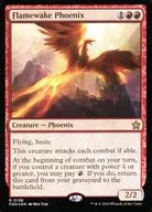 0198 [R] : 【 FDN 】 【 FOIL 】 Flamewake Phoenix / Phoenix of the fire trace