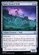 0049[U]:【FDN】【FOIL】Rune-Sealed Wall/Rune密封墙