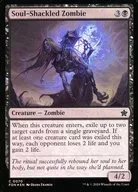 0070 [C] : 【 FDN 】 【 FOIL 】 Soul-Shackled Zombie / Soul-bound Zombie