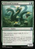 0236 [U] : [FDN] [FOIL] Wildwood Scourge / Disaster of wild forest