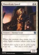 0033 [U] : [INR] [FOIL] Mausoleum Guard / Mausoleum guard