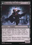 0128 [U] : 【 INR 】 【 FOIL 】 Restless Bloodseeker/Bloodsoaked Reveler / Blood-Thirsty Refugees / Blood-Stained Revelers