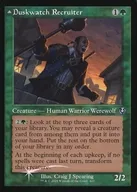 467 [U] : [INR] [FOIL] [Old Frame] Duskwatch Recruiter/Krallenhorde Howler / Thin 暮見 Conscript / Groper of Pack of Claws