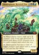 0392[Mythic Rare]:【DFT】【FOIL】【扩展艺术版】Mimeoplasm Revered One/崇敬拟态的原生质