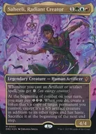 0003[Mythic Rare]:【DRC】【FOIL】【无边界版】Saheeli Radiant Creator/光辉的创造者，サヒーリ