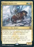 0228[R]：【TDM】【FOIL】Temur Battlecrier/ティムールの戦告者