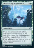 0142[U]:【TDM】【FOIL】Encroaching Dragonstorm/侵蚀的龙的暴风雨