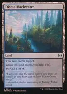 0254[L]：【TDM】【FOIL】Dismal Backwater/陰鬱な僻地