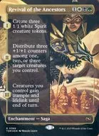 0389 [R] : 【 TDM 】 【 FOIL 】 【 Borderless version 】 Revival of the Ancestors