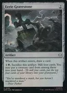 0163[C]：【SPM】【FOIL】Eerie Gravestone/不気味な墓石