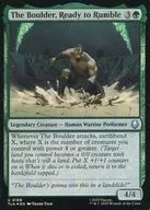 0168[U]：【TLA】【FOIL】The Boulder， Ready to Rumble/武道会への気合充分、ボルダー