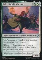 0243[U]：【TLA】【FOIL】Suki， Kyoshi Warrior/キヨシの戦士、スキ