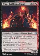 0252[U]：【TLA】【FOIL】Zhao， Ruthless Admiral/無慈悲なる提督、ジャオ